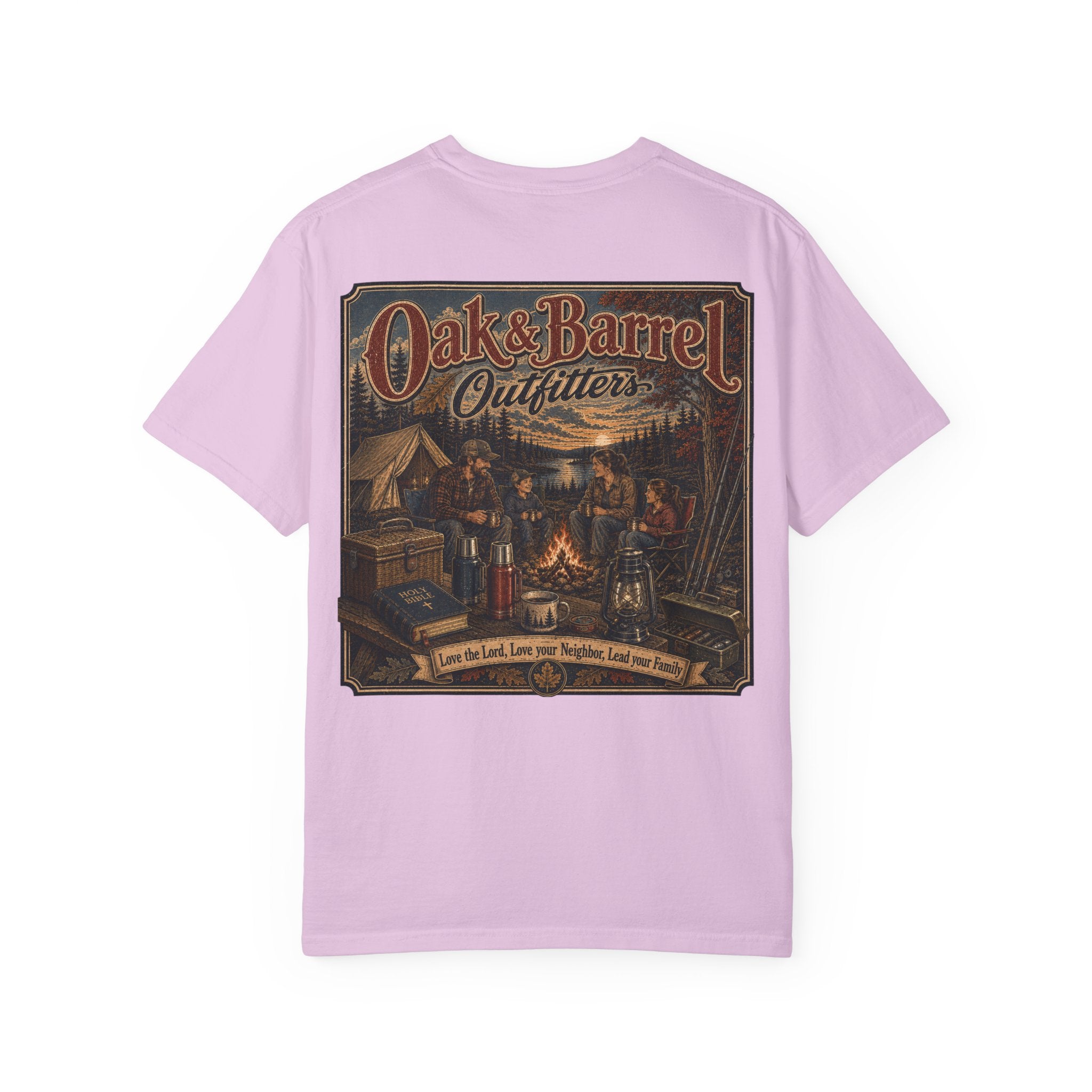 Oak & Barrel Outfitters Family Campfire T-Shirt
