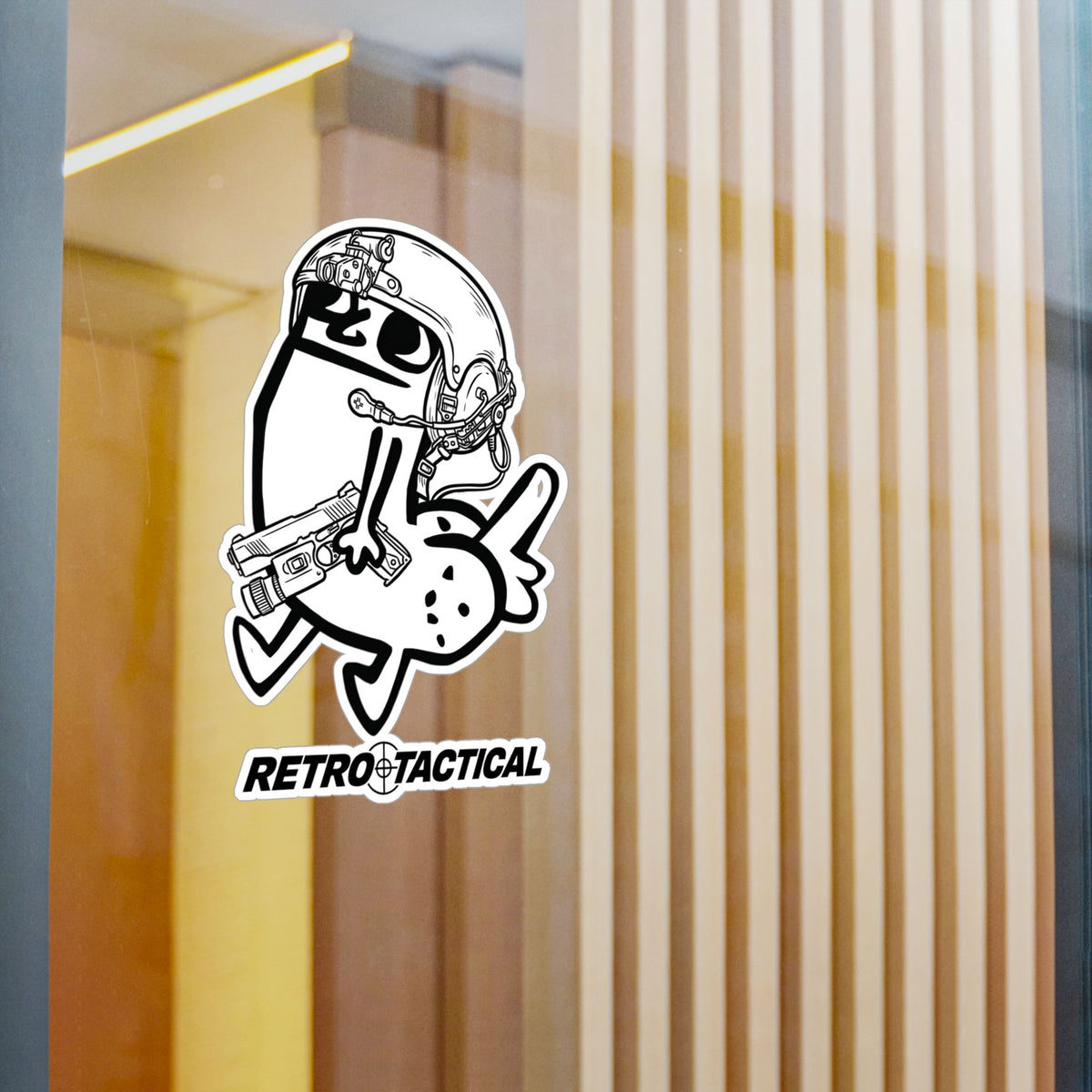 Retro Dickbutt Vinyl Sticker
