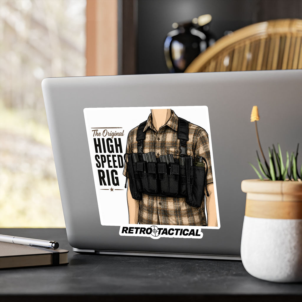 'The Original High Speed Rig' Vinyl Sticker