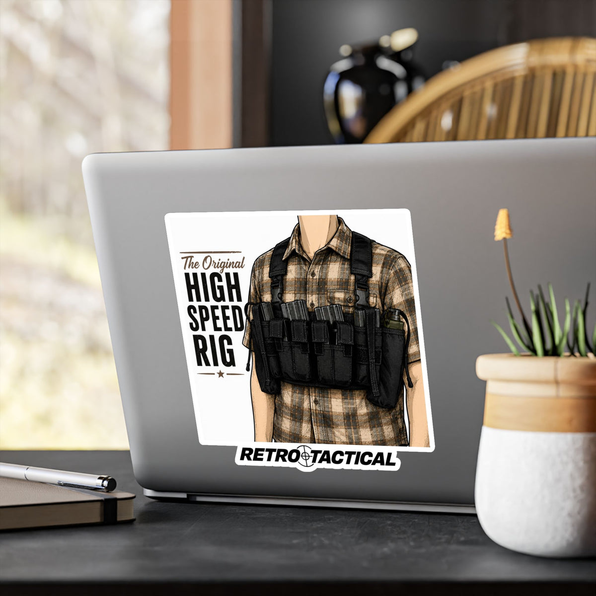 'The Original High Speed Rig' Vinyl Sticker