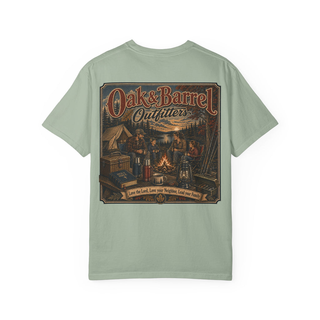 Oak & Barrel Outfitters Family Campfire T-Shirt