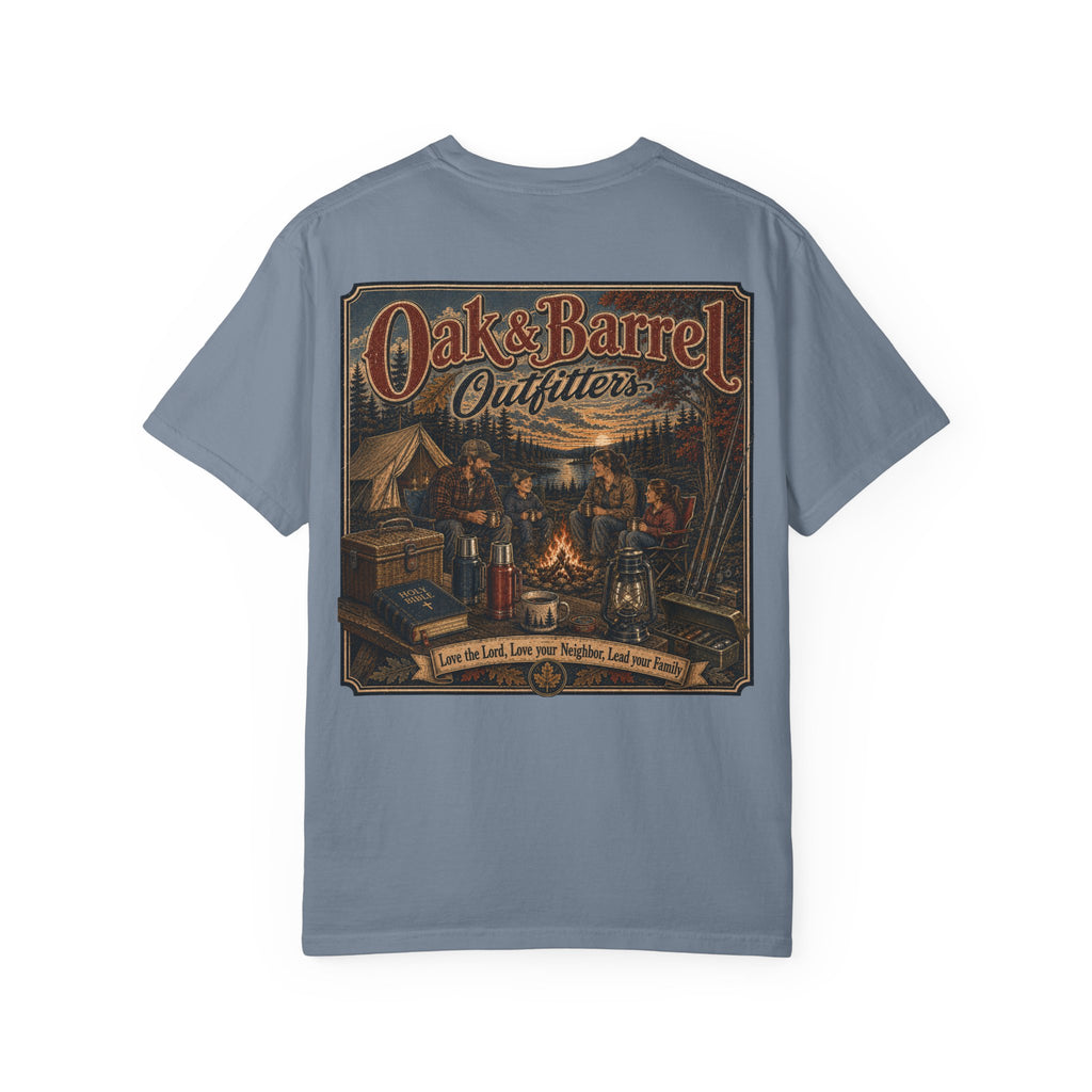 Oak & Barrel Outfitters Family Campfire T-Shirt