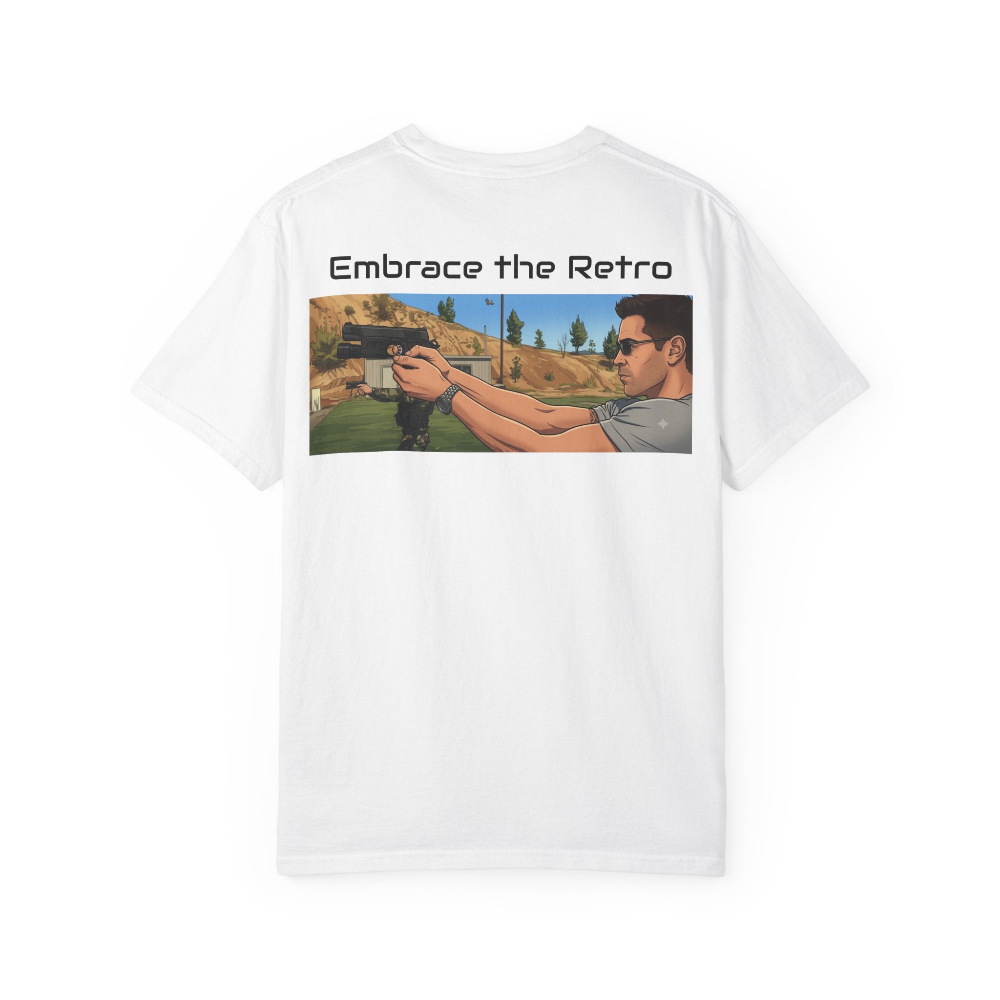 Retro Tactical T-Shirt — "Embrace the Retro" Graphic Tee