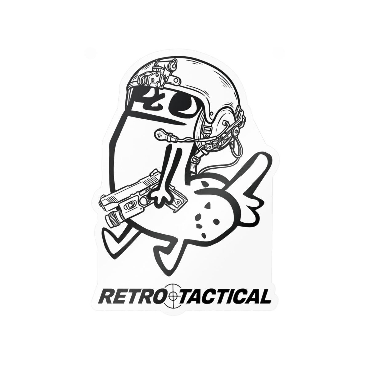 Retro Dickbutt Vinyl Sticker