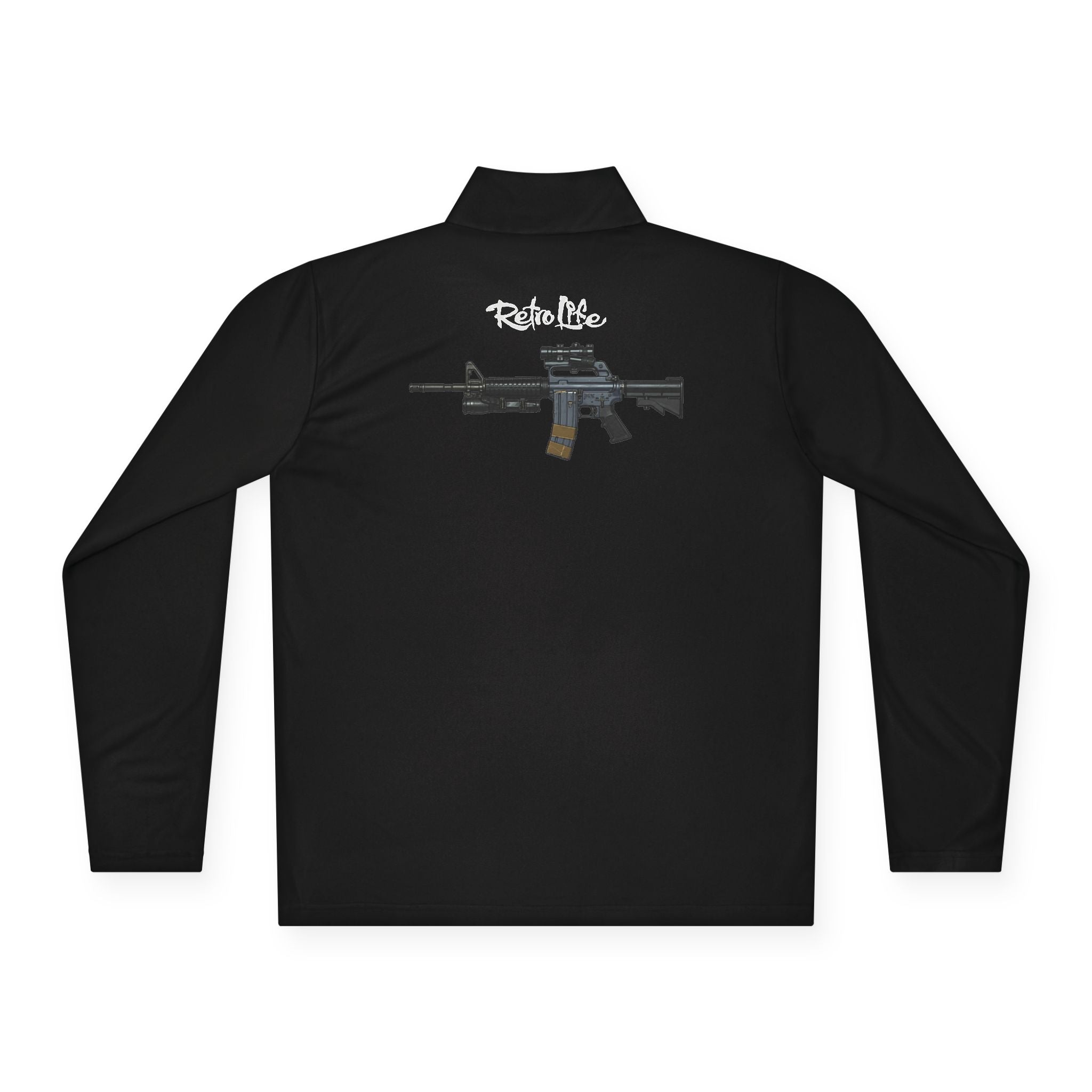 "Retro Life" Quarter-Zip