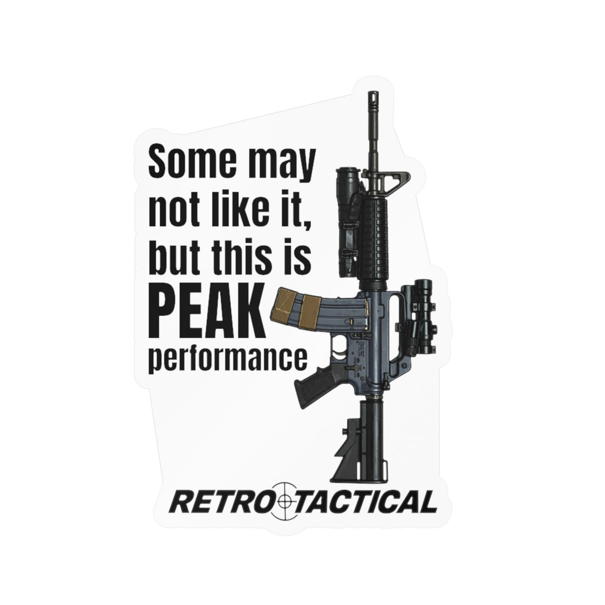PEAK Performance Delta Carbine Vinyl Sticker