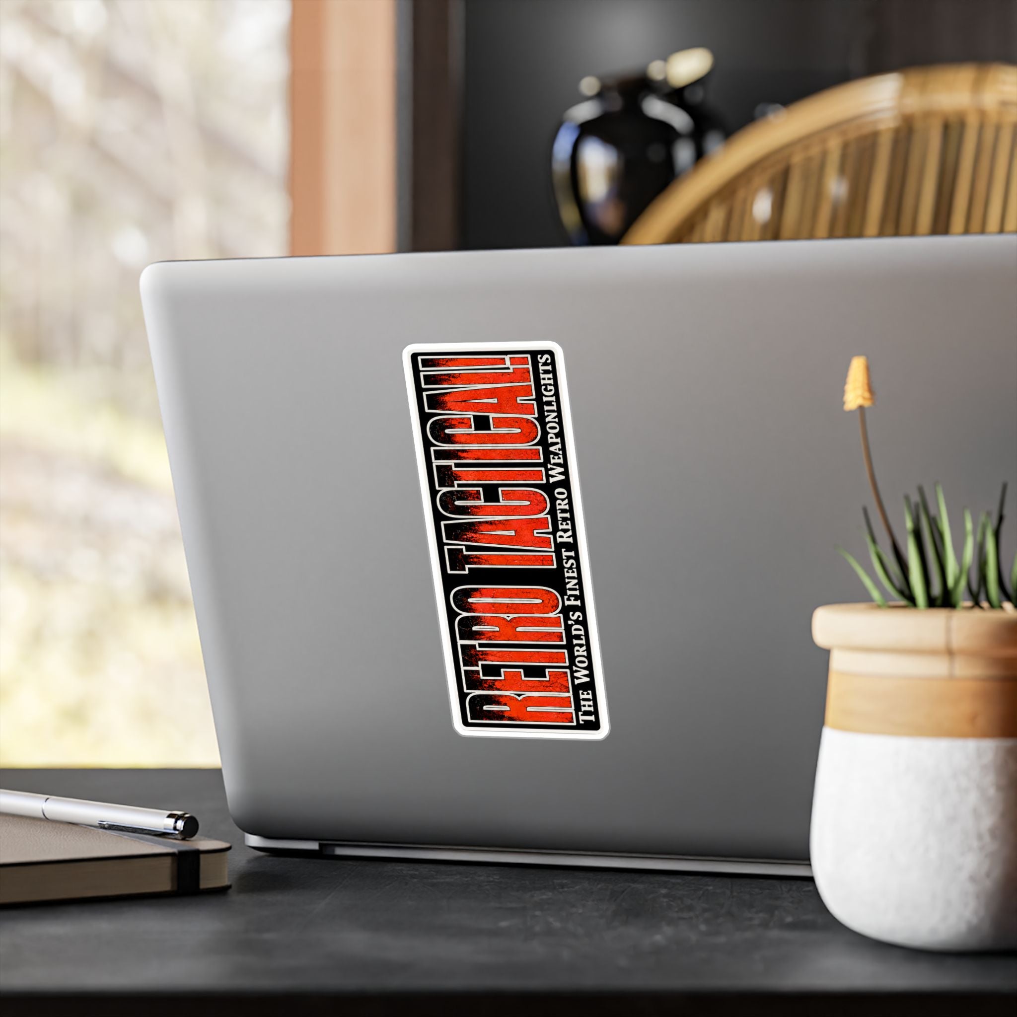 RETRO TACTICAL! Vinyl Sticker