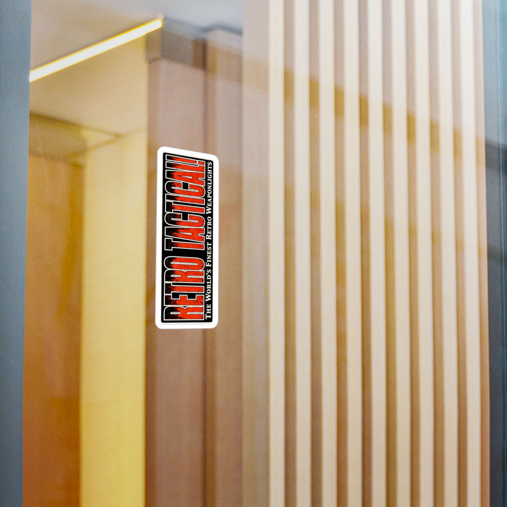 RETRO TACTICAL! Vinyl Sticker