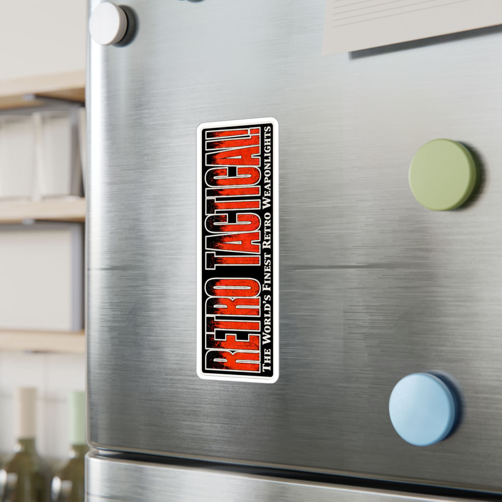 RETRO TACTICAL! Vinyl Sticker