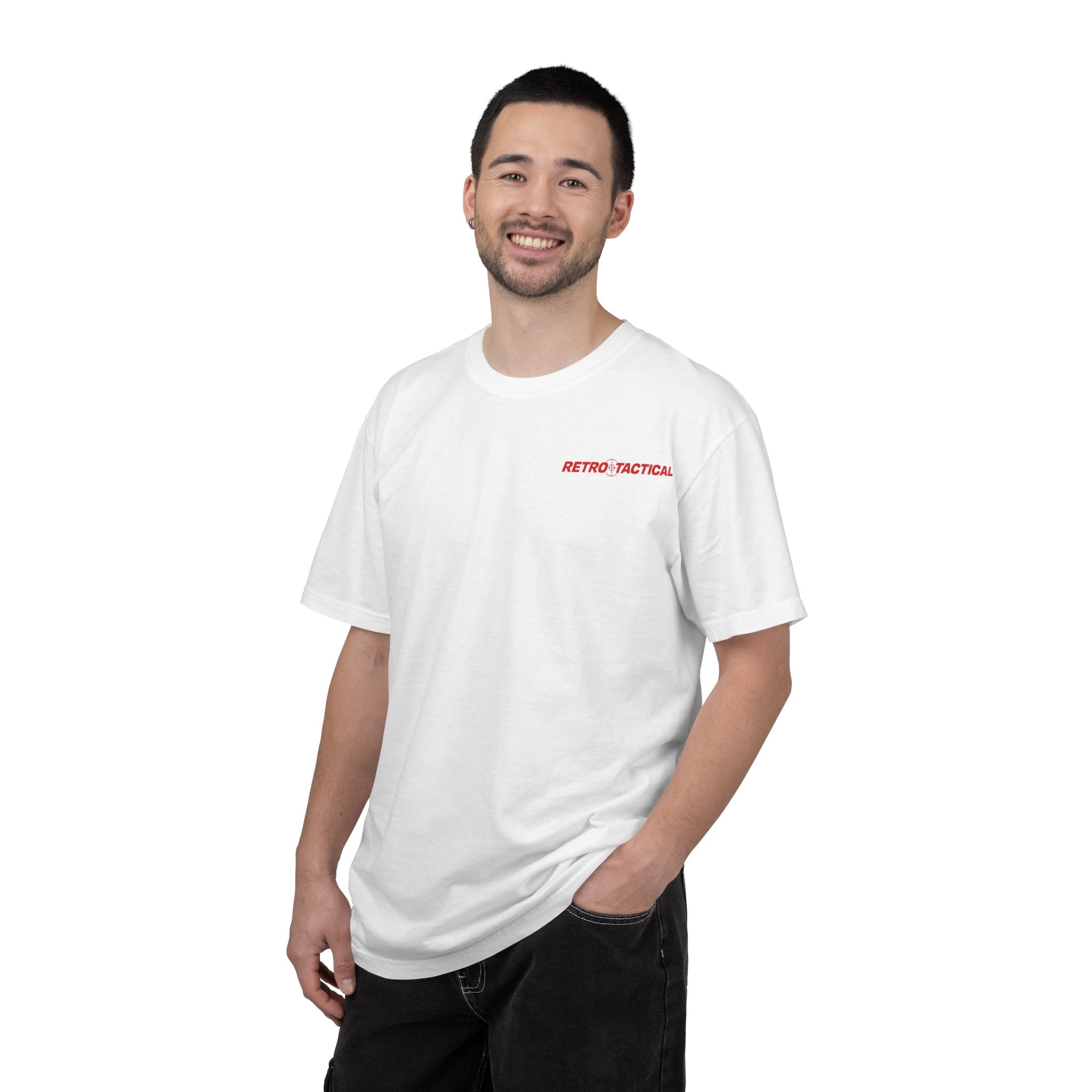 Retro Tactical T-Shirt — "Embrace the Retro" Graphic Tee