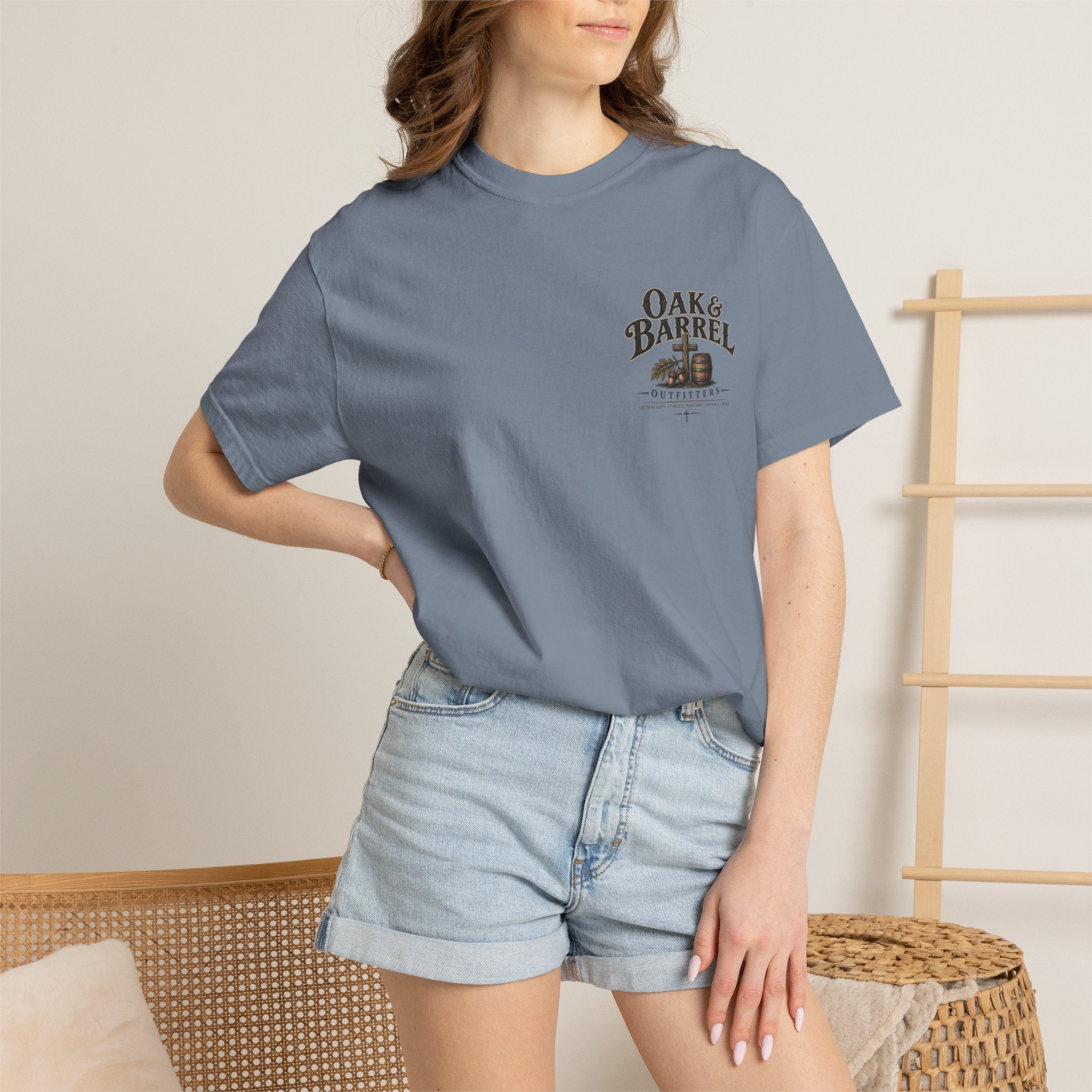 Oak & Barrel Outfitters Faith, Family, Farming T-Shirt