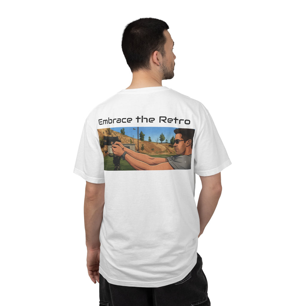 Retro Tactical T-Shirt — "Embrace the Retro" Graphic Tee