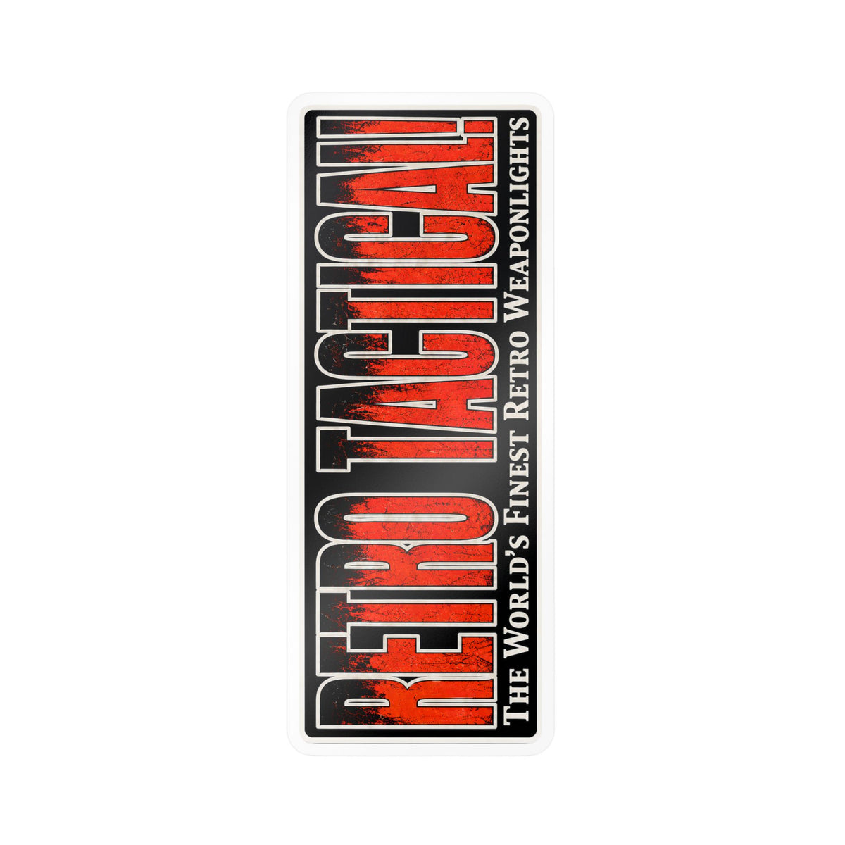 RETRO TACTICAL! Vinyl Sticker