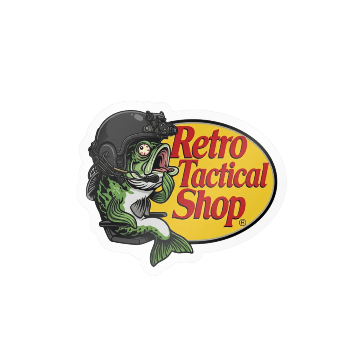 Derpy Bass Shop Vinyl Sticker