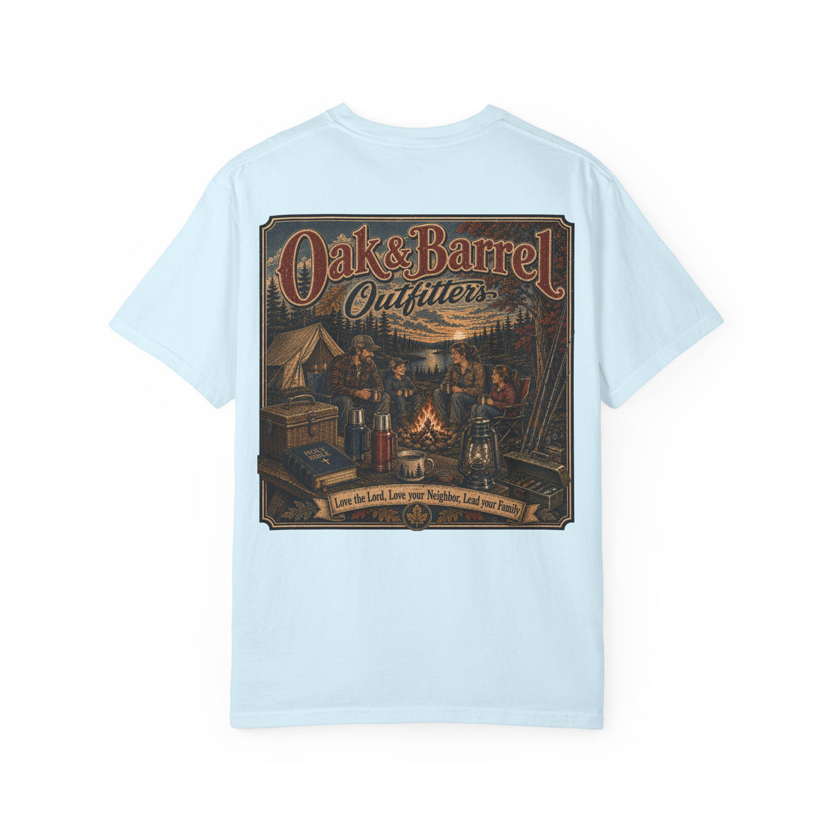 Oak & Barrel Outfitters Family Campfire T-Shirt