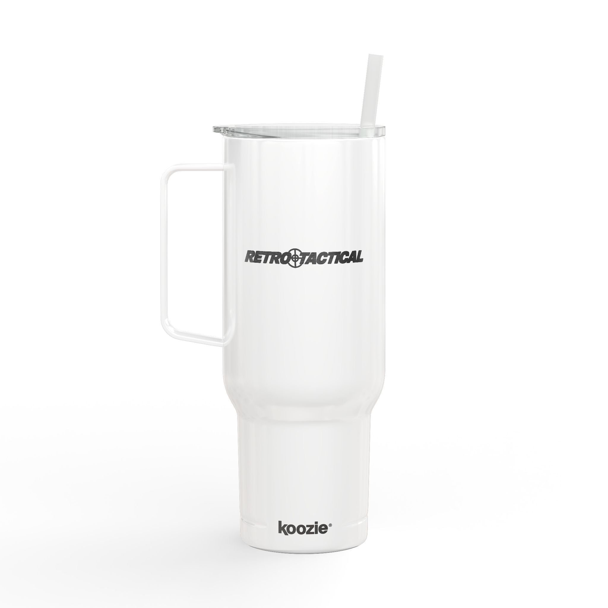 Retro Tactical Insulated Tumbler with Lid (40oz)