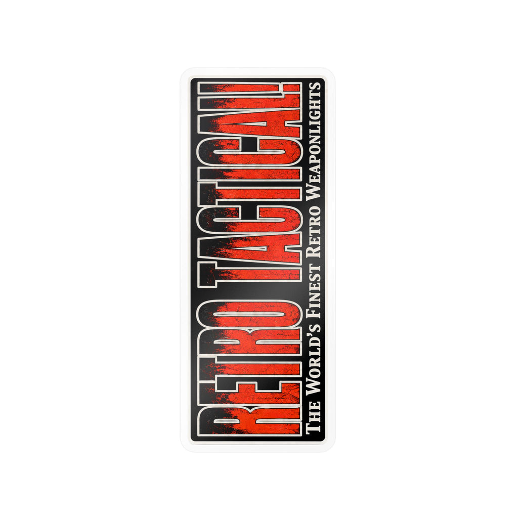 RETRO TACTICAL! Vinyl Sticker