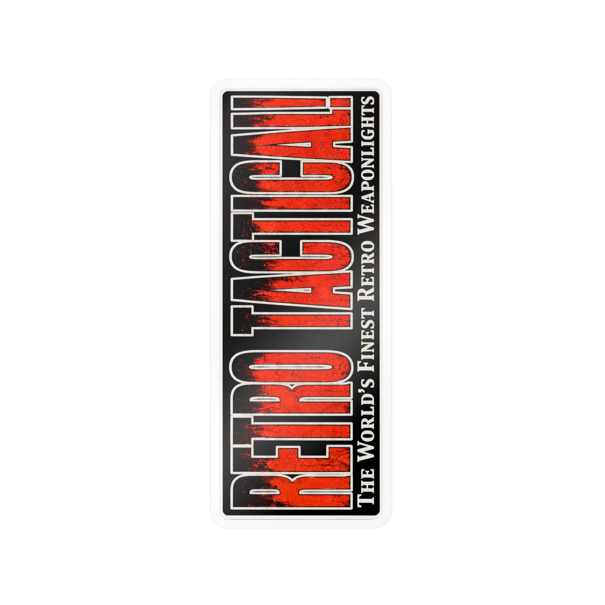 RETRO TACTICAL! Vinyl Sticker