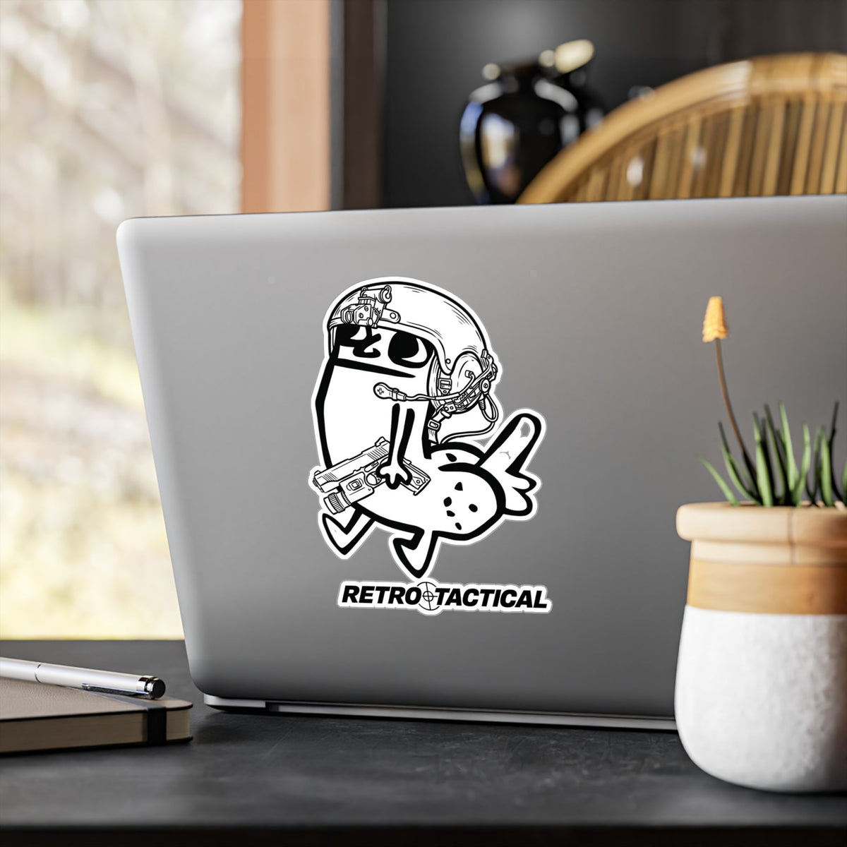 Retro Dickbutt Vinyl Sticker