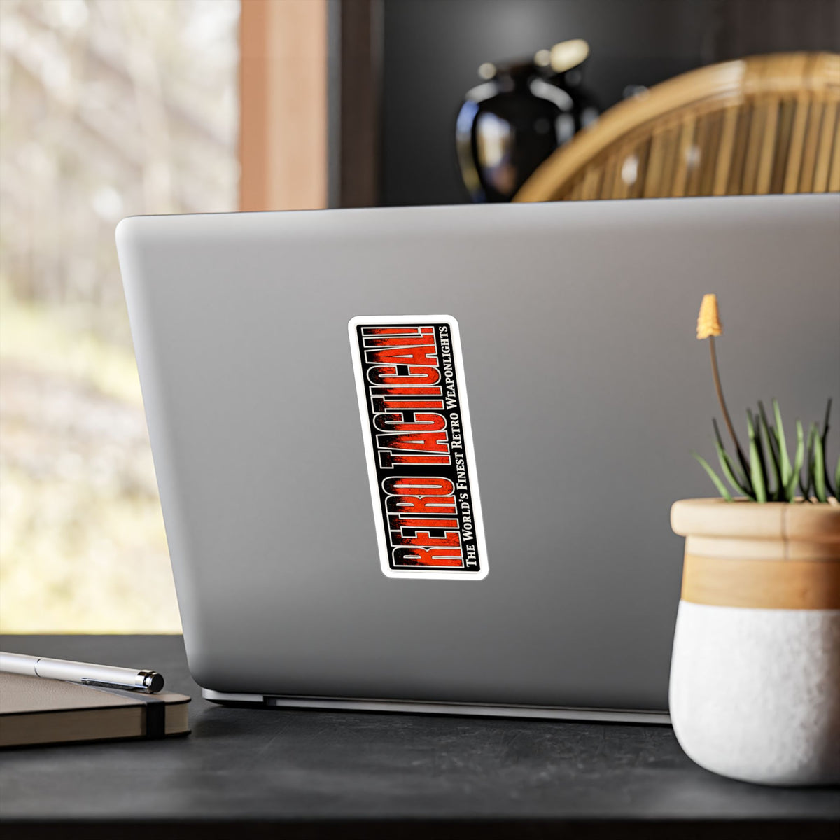 RETRO TACTICAL! Vinyl Sticker
