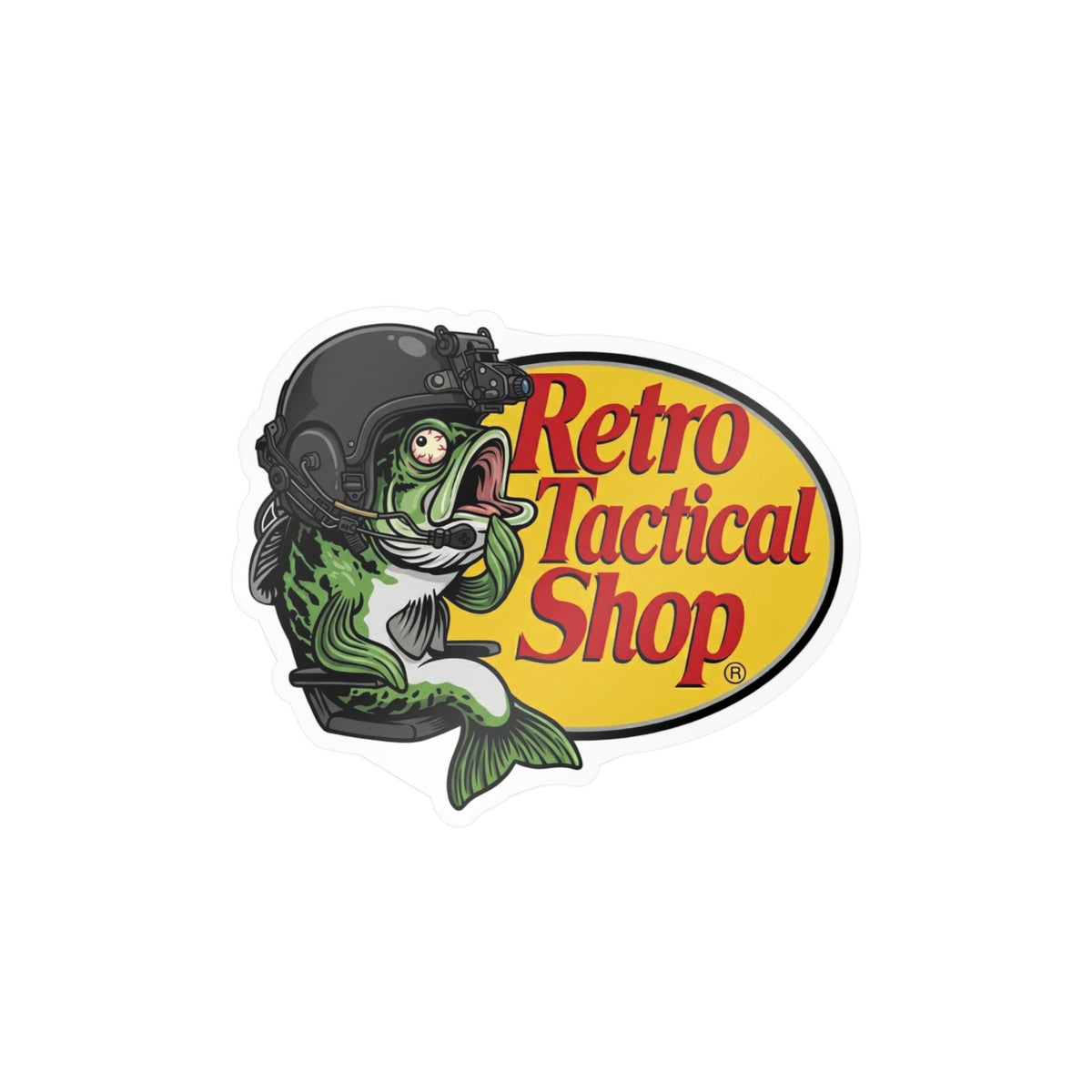 Derpy Bass Shop Vinyl Sticker