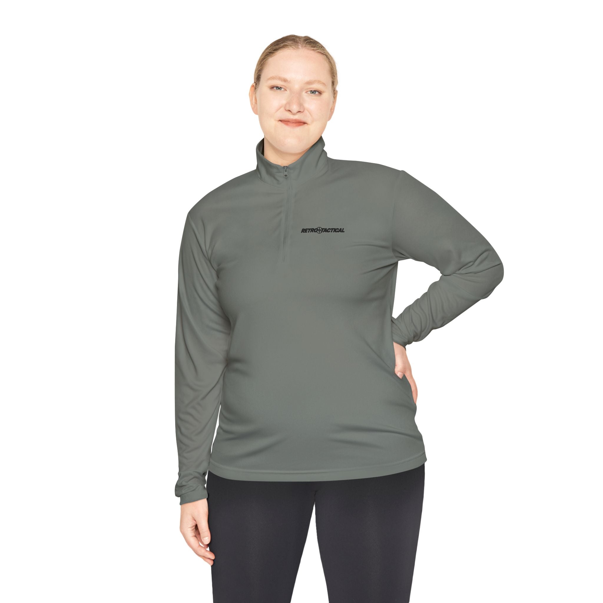 "Retro Life" Quarter-Zip