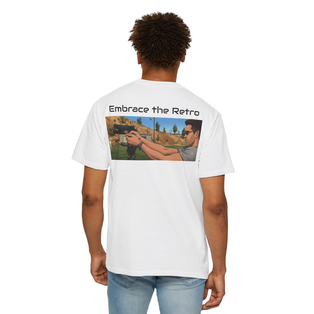 Retro Tactical T-Shirt — "Embrace the Retro" Graphic Tee