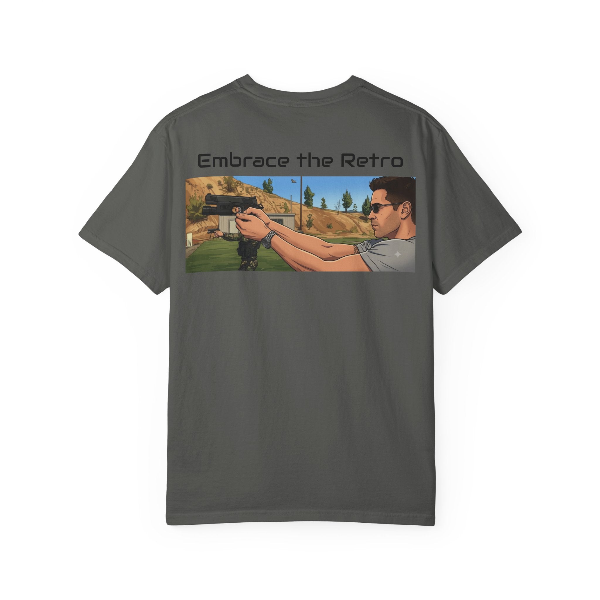 Retro Tactical T-Shirt — "Embrace the Retro" Graphic Tee