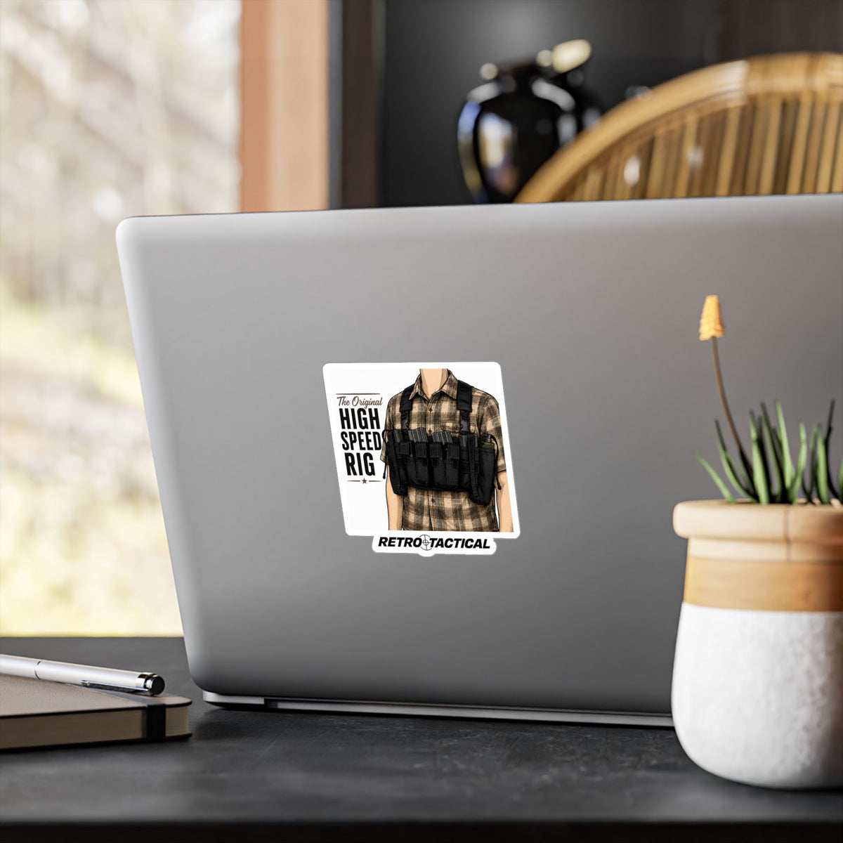'The Original High Speed Rig' Vinyl Sticker