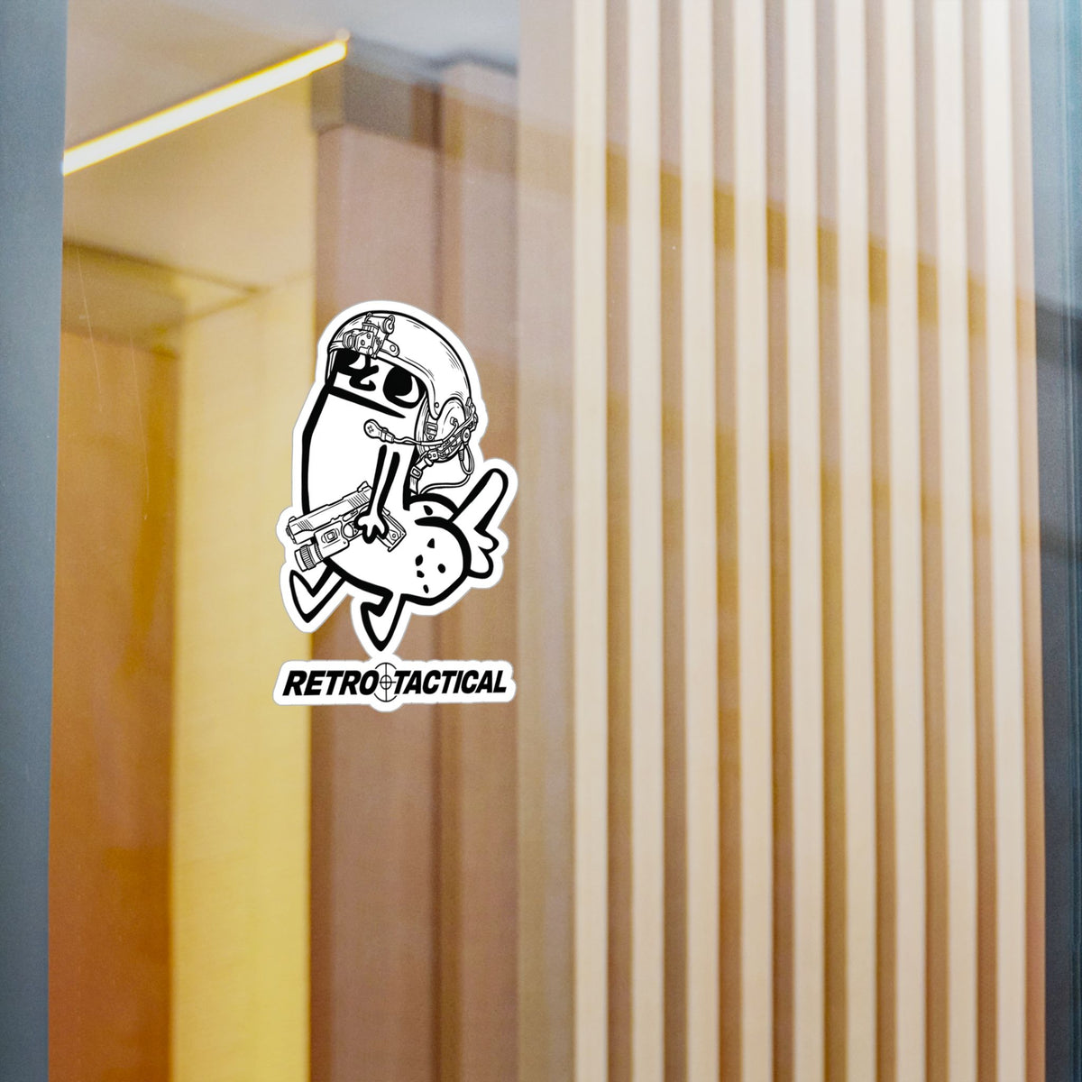 Retro Dickbutt Vinyl Sticker