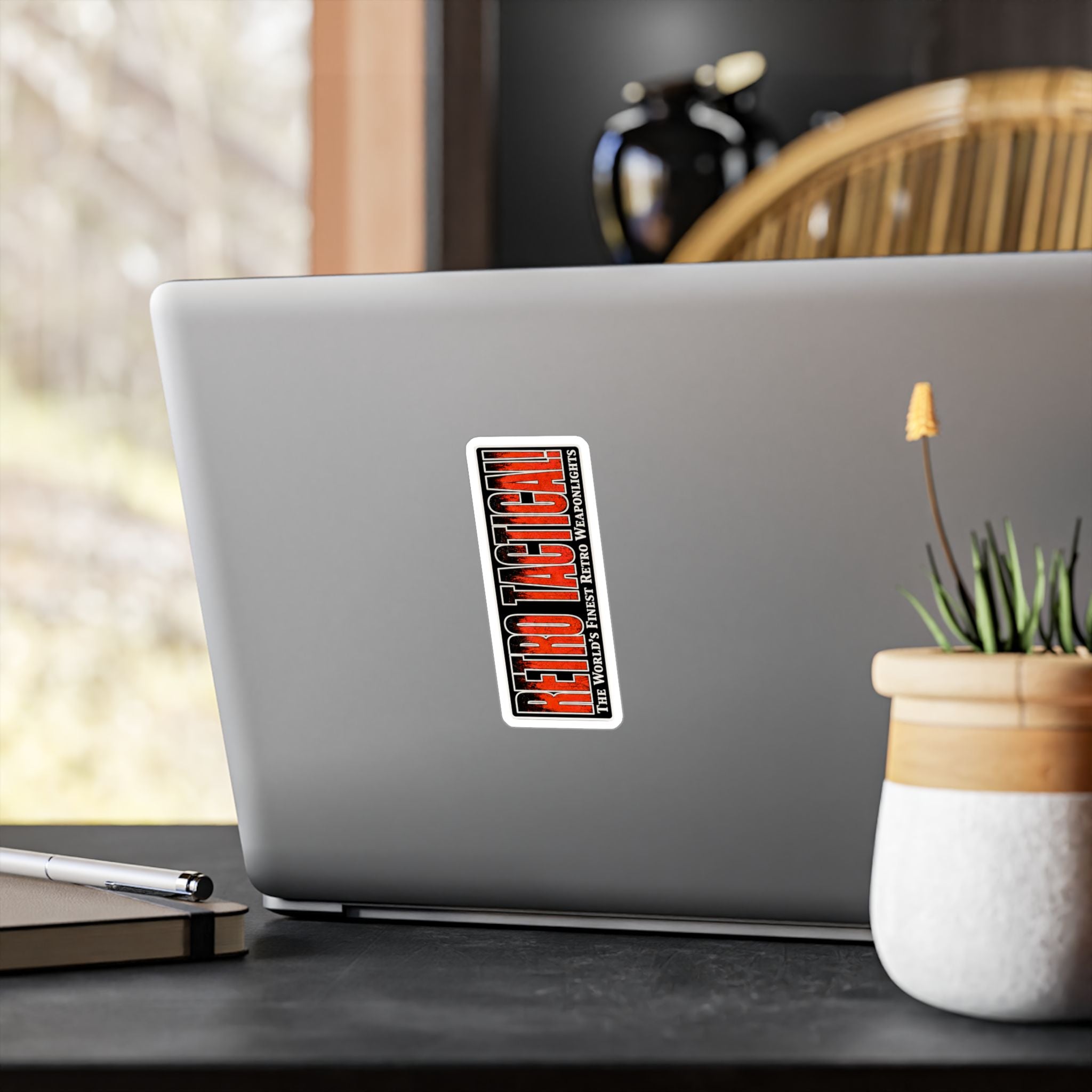 RETRO TACTICAL! Vinyl Sticker