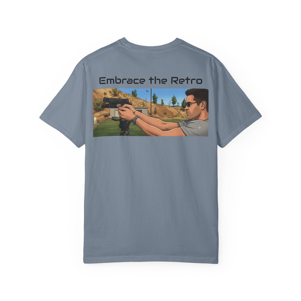 Retro Tactical T-Shirt — "Embrace the Retro" Graphic Tee