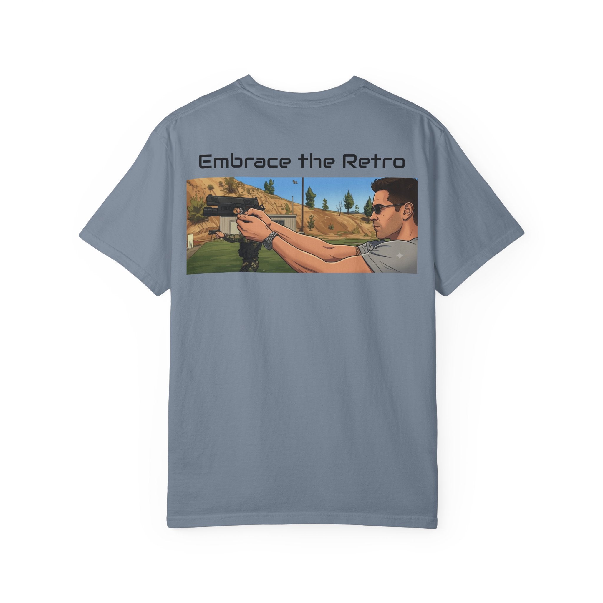 Retro Tactical T-Shirt — "Embrace the Retro" Graphic Tee