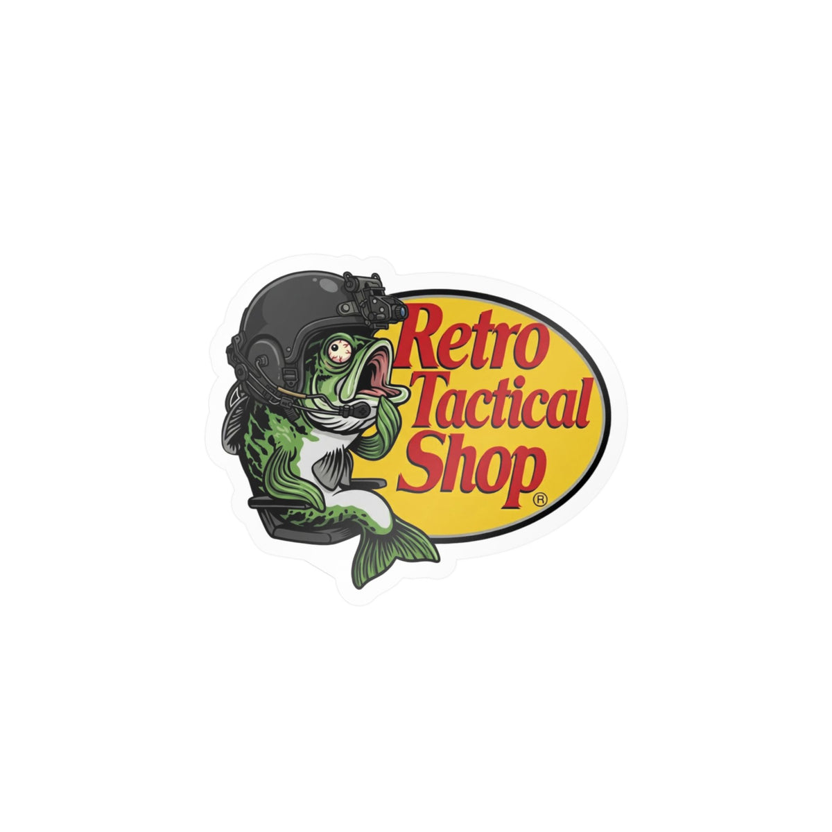 Derpy Bass Shop Vinyl Sticker