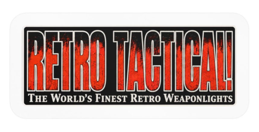 RETRO TACTICAL! Vinyl Sticker