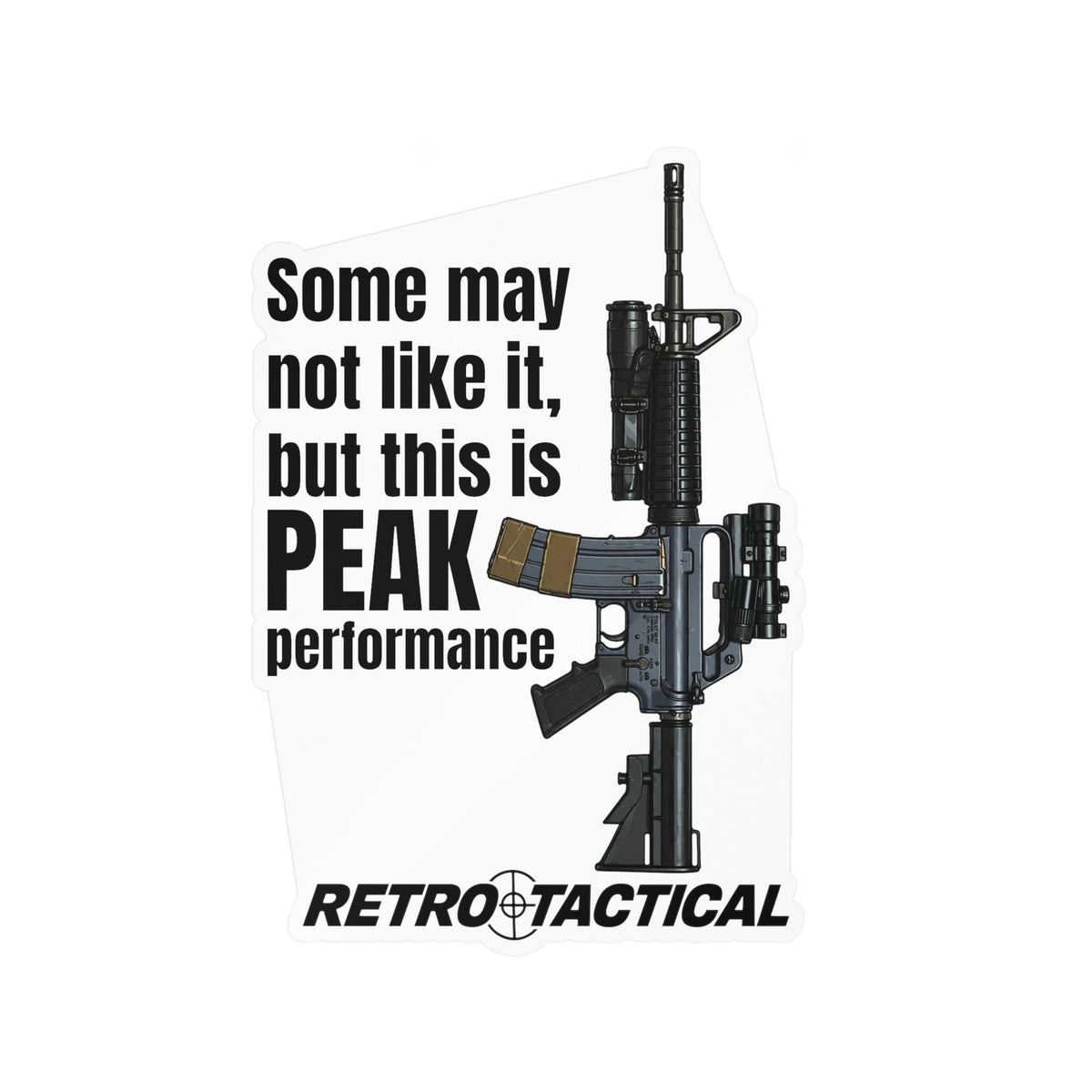 PEAK Performance Delta Carbine Vinyl Sticker