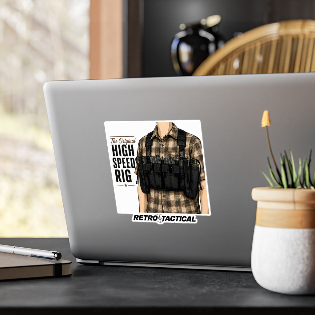 'The Original High Speed Rig' Vinyl Sticker