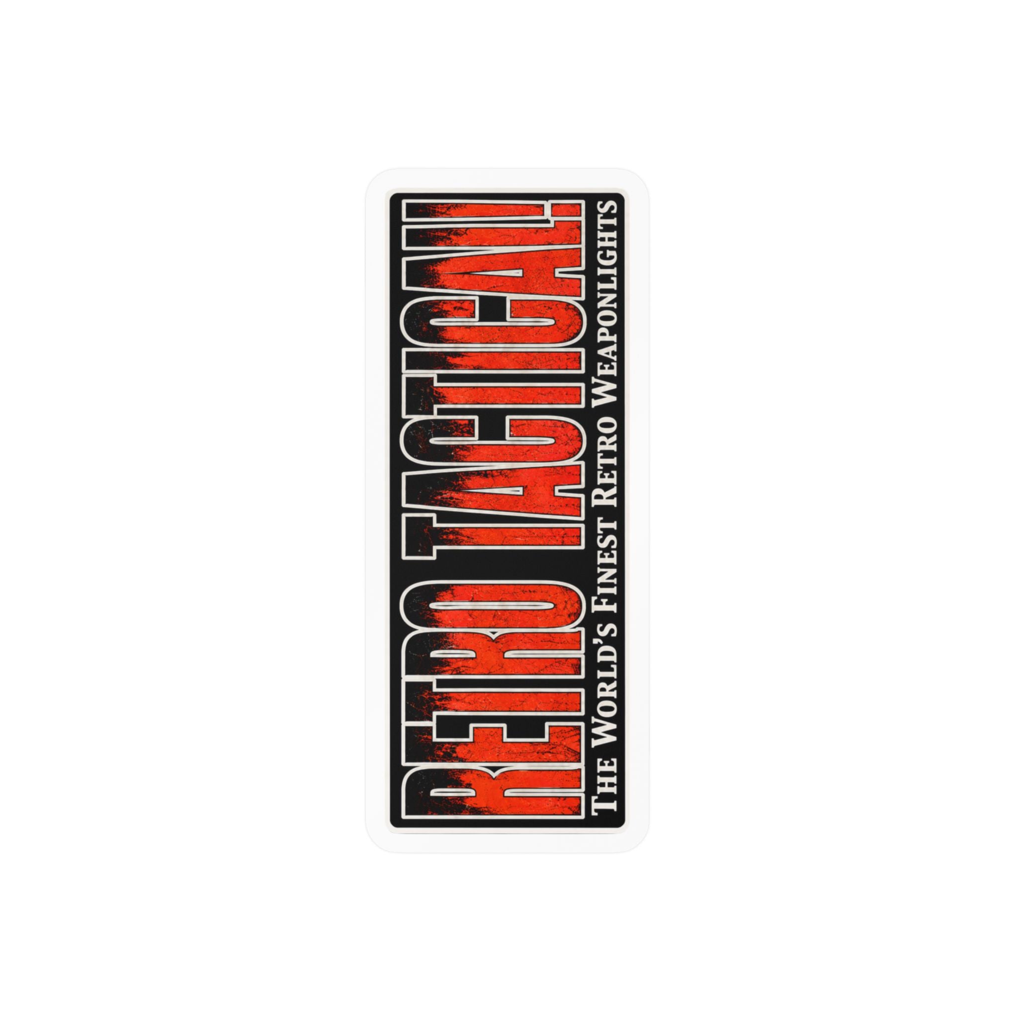 RETRO TACTICAL! Vinyl Sticker