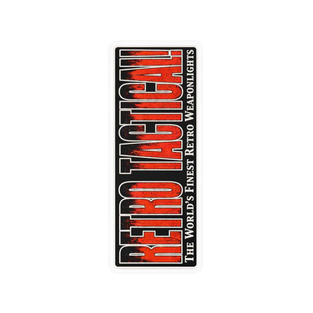 RETRO TACTICAL! Vinyl Sticker