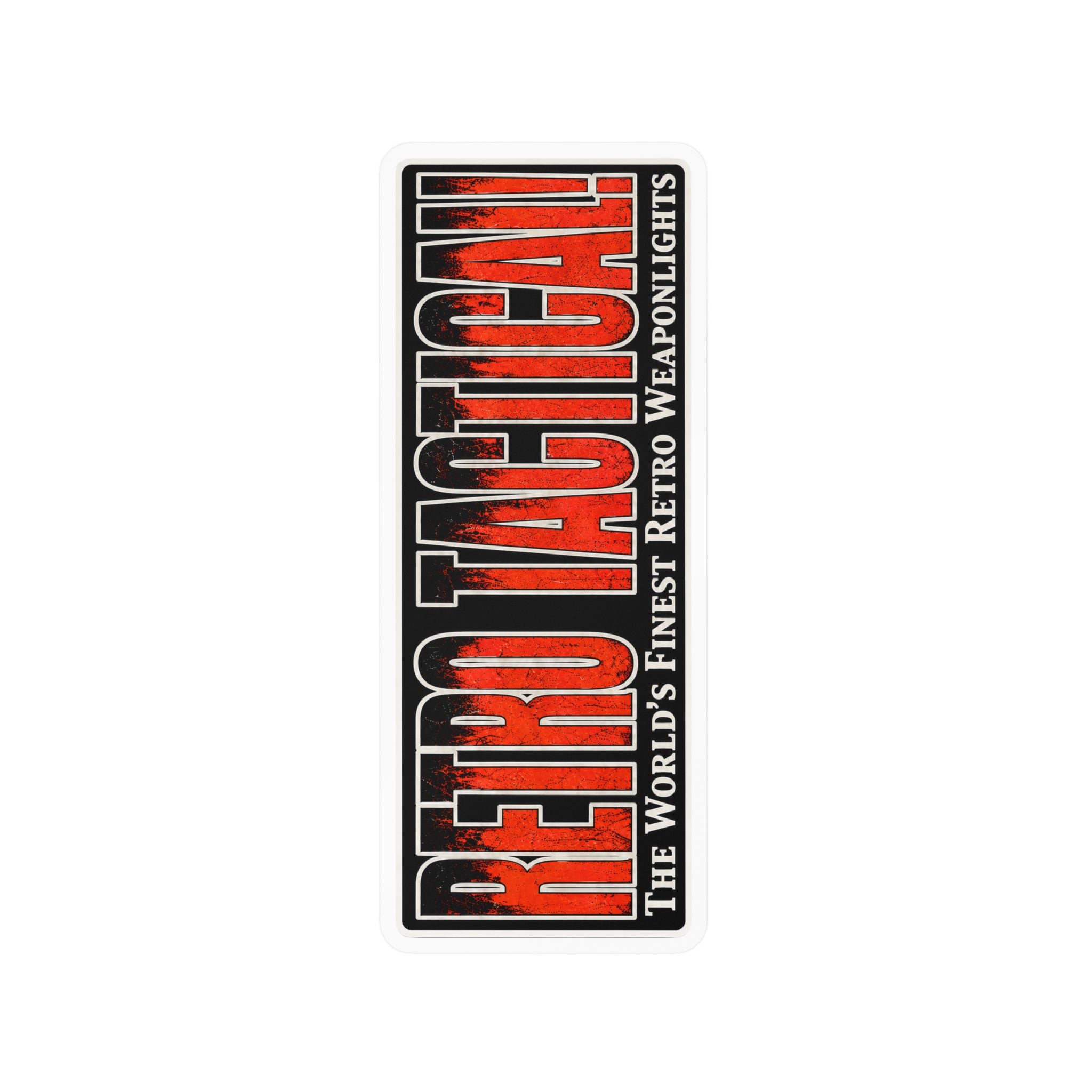 RETRO TACTICAL! Vinyl Sticker