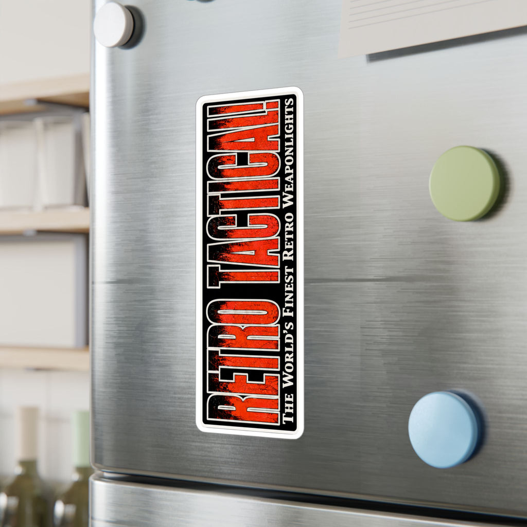 RETRO TACTICAL! Vinyl Sticker