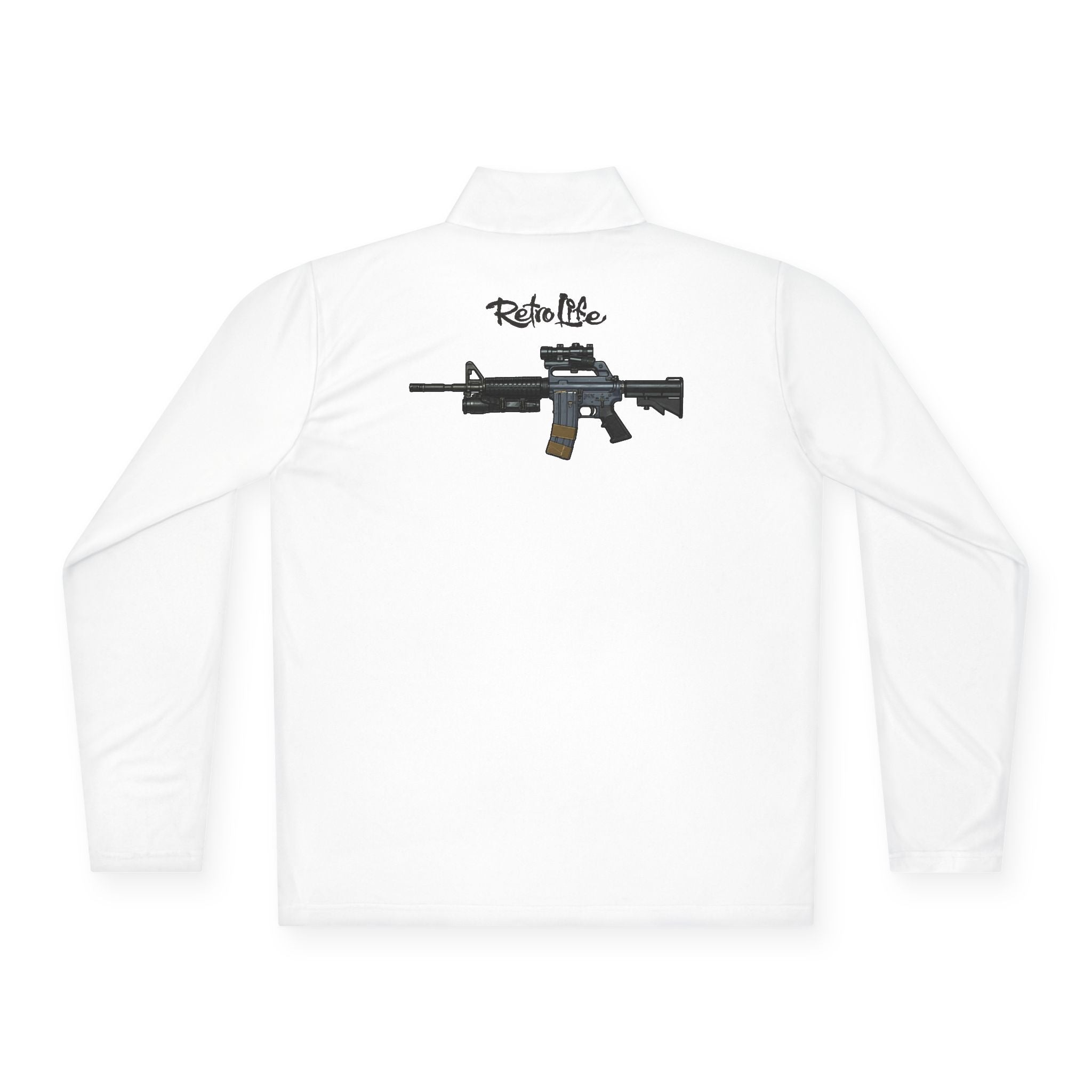 "Retro Life" Quarter-Zip
