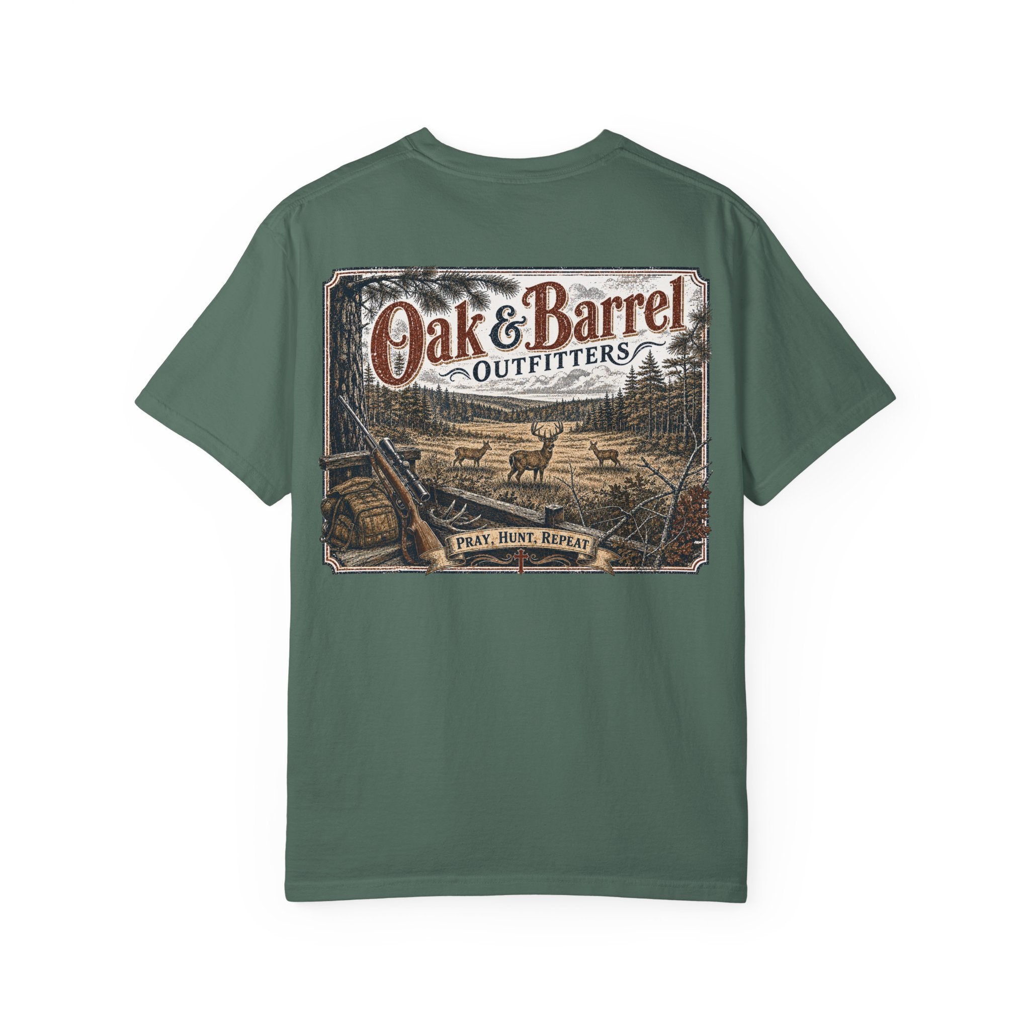 Oak & Barrel Outfitters Pray, Hunt, Repeat T-Shirt