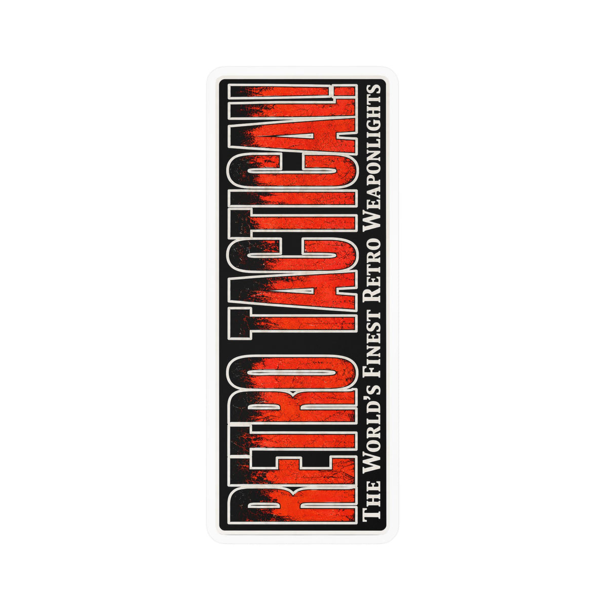 RETRO TACTICAL! Vinyl Sticker