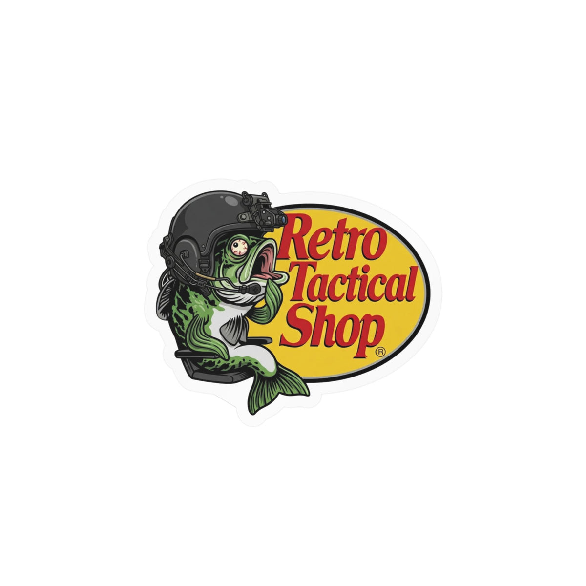 Derpy Bass Shop Vinyl Sticker