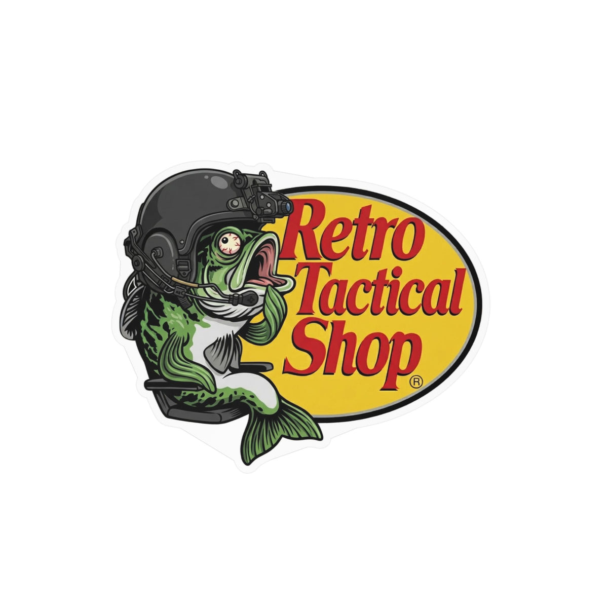 Derpy Bass Shop Vinyl Sticker