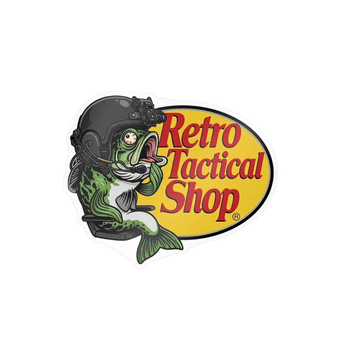 Derpy Bass Shop Vinyl Sticker