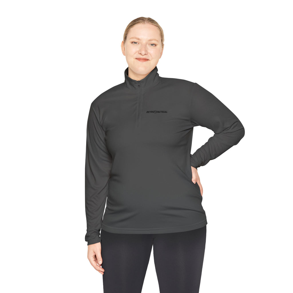 "Retro Life" Quarter-Zip