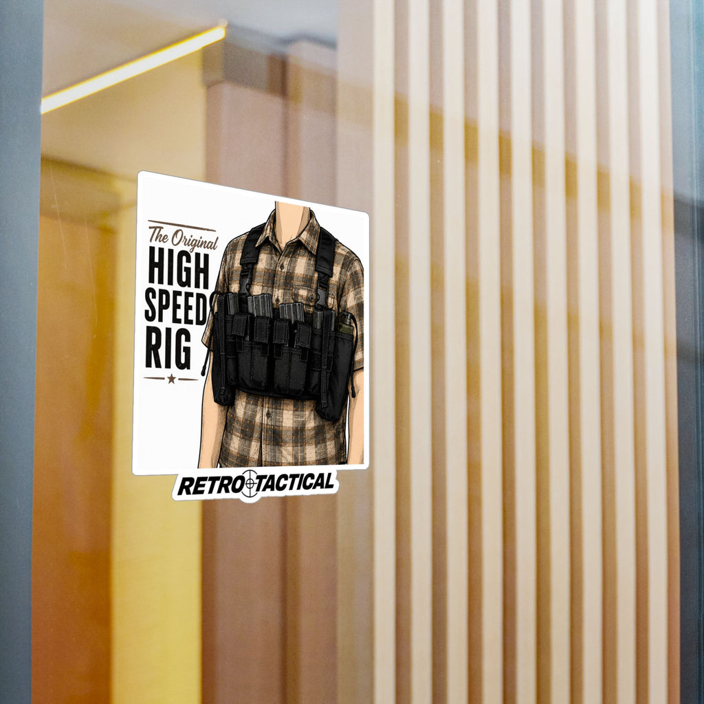 'The Original High Speed Rig' Vinyl Sticker