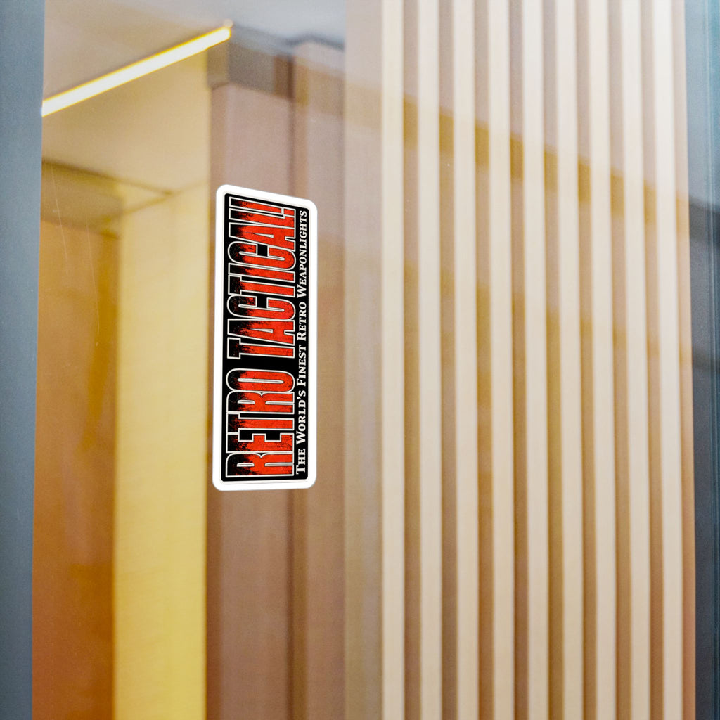 RETRO TACTICAL! Vinyl Sticker